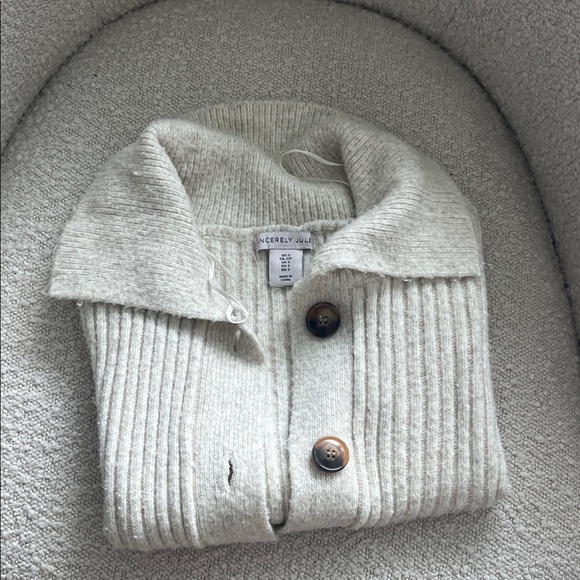 Sincerly Jules Sweaters - Sincerely Jules Cream Knit Cardigan
